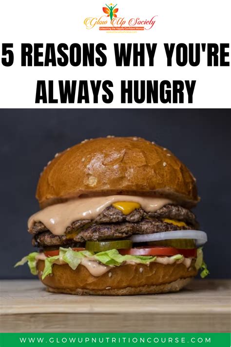 5 Reasons Why Youre Always Hungry Your Glow Up Coach