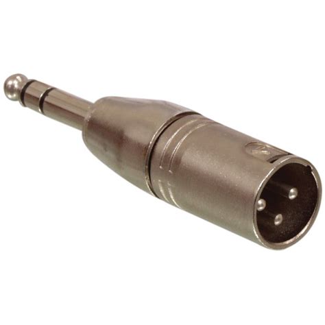 Goobay Adaptador Xlr Est Reo A Jack Mm Macho Macho Gris