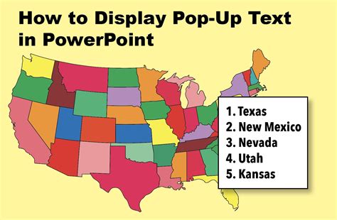 How To Add A Information Pop Up Box To Your Powerpoint Presentation