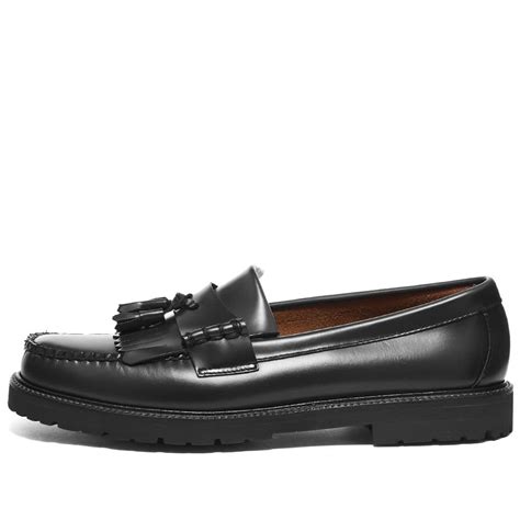 Bass Weejuns Layton Ii S Kiltie Loafer Black Leather End Us