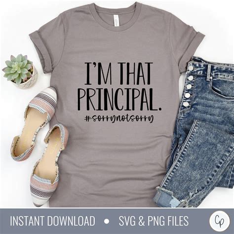 Im That Principal Svg Funny Principal Svg Sorry Not Etsy