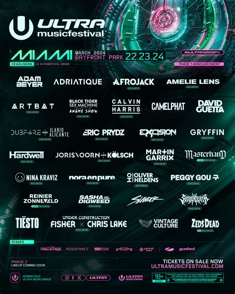 Ultra Music Festival Miami 2024 Livestream Alfy Louisa