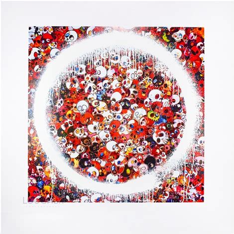 Enso Memento Mori Red By Takashi Murakami On Artnet