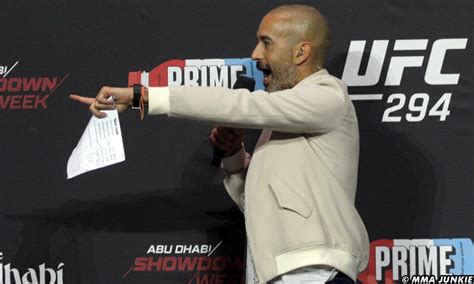 Jon Anik, UFC 294 copy | MMA Junkie