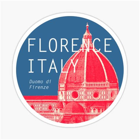 Florence Italy Sticker By Scotthale Redbubble