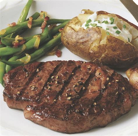 Ribeye Steak And Baked Potato