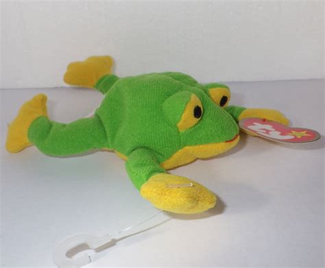 Smoochy the Frog 1993 Teenie Beanie Babies McDonald Vintage