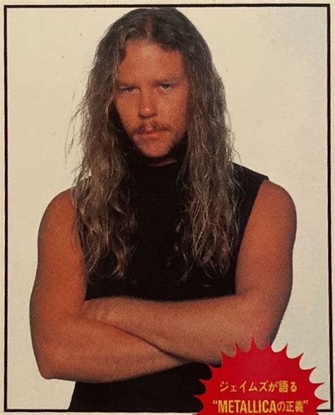 James Hetfield Photographed By Ross Halfin For The August 1988 Issue Of