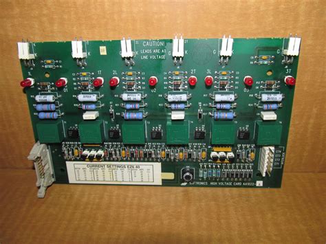 New Saftronics High Voltage Card Pcb Ez Aa A Industrial