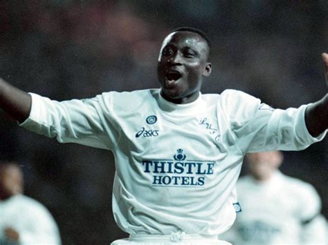 Ghana legend Tony Yeboah celebrates Leeds United's EPL promotion ...