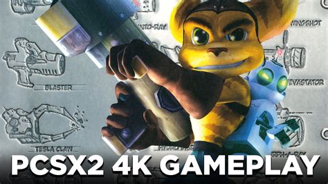 Ratchet And Clank 4K UHD GAMEPLAY PCSX2 PS2 EMULATOR YouTube