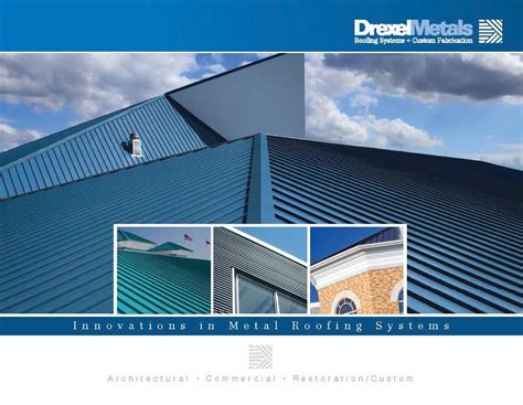 Drexel Metals Releases Product Guide Roofing