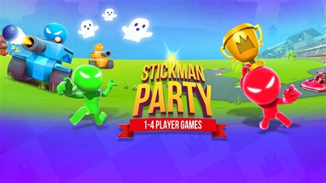 Stickman Party 1234 players gameplay ios tyrnament - YouTube