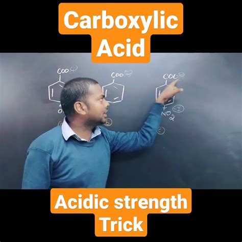 Carboxylic Acid Class Acidic Strength Of Carboxylic Acid Shorts Youtube