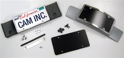 Custom License Plate Mounting Brackets Camisasca Automotive