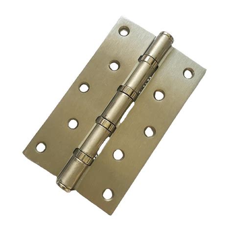 Mute 180 Degree Stainless Steel Bearing Hardware Hinges 5 Inch Butt