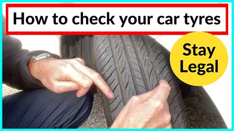 How To Check Your Car Tyres For Sufficient Tread Legal Requirement