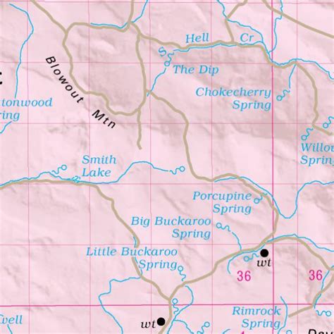 Quad 0111 Charles Sheldon National Wildlife Refuge Map By Nevada Department Of Transportation