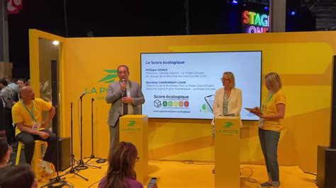 La Poste Groupe à Vivatech on Twitter VivaTech lancement sur le