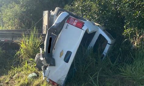 Colisão entre veículos deixa uma pessoa gravemente ferida na BR 235 O