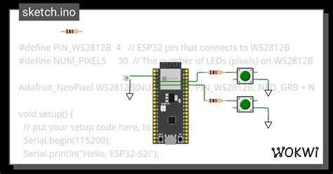 Ws2812 Test Wokwi Esp32 Stm32 Arduino Simulator