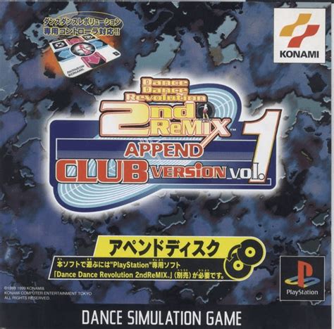 Buy Dance Dance Revolution Nd Remix Append Club Version Vol For Ps