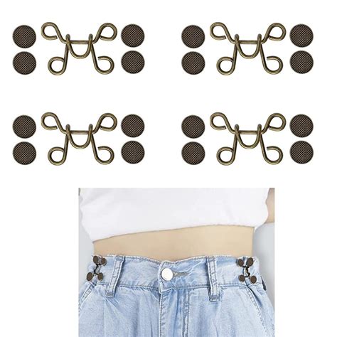 Sannidhi Sets Adjustable Waist Buckle Instant Jean Waist Tightener