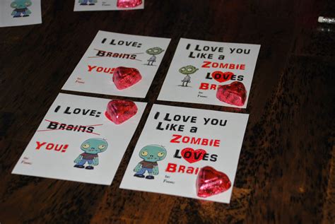 Tadas Kooky Kitchen Zombie Valentines