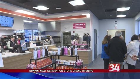 Dunkin Next Generation Store Grand Opening Youtube