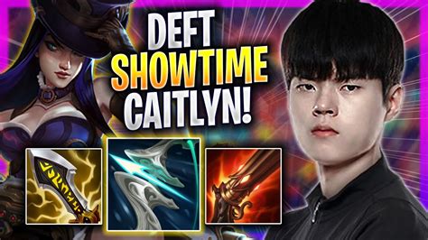 DEFT SHOWTIME WITH CAITLYN DK Deft Plays Caitlyn ADC Vs Jinx