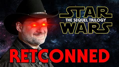 Confirmed Dave Filoni Jon Favreau Retconning Sequel Trilogy Youtube