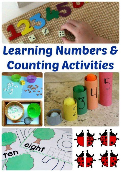 20 Learning Numbers and Counting Activities | Learning numbers ...