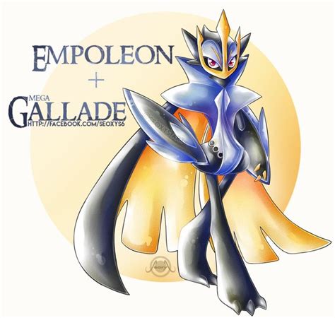 Empoleon X Mega Gallade By Seoxys Deviantart On Deviantart