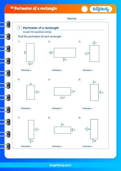 Perimeter of Rectangle ⭐ Formula, Definition, Examples, Facts