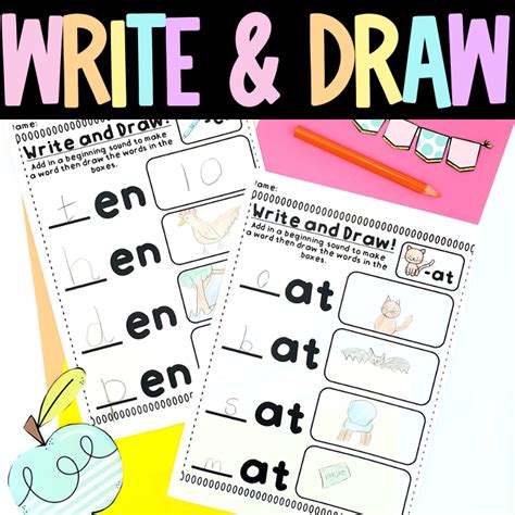 Cvc Words Worksheets Onset And Rime Cvc Word Families Kindergarten Made By Teachers