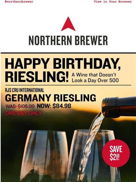 Northern Brewer Home Brewing Supplies Let S Sale Brate Riesling