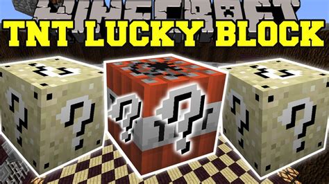 Minecraft TNT LUCKY BLOCK MOD TOO MUCH TNT Mod Showcase YouTube