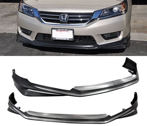 2013 2015 Honda Accord 4dr Sedan Modulo Polypropylene Front Bumper Lip