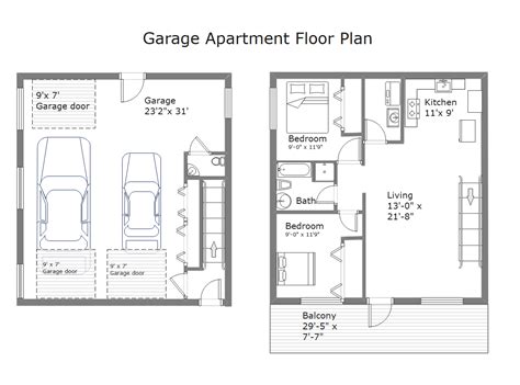 Free Editable Apartment Floor Plans Edrawmax Online