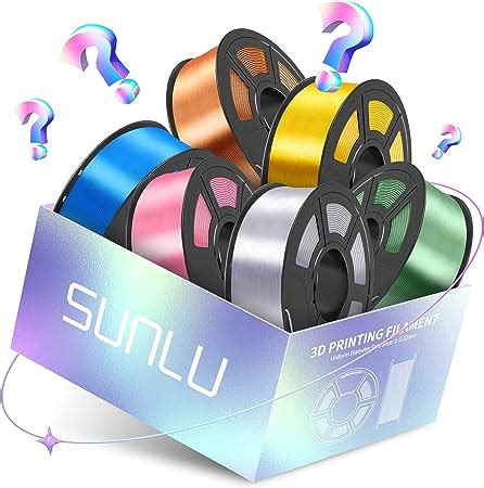 Amazon Sunlu D Printer Silk Filament Shiny Silk Pla Filament