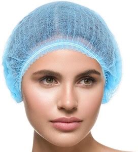 Sheenuu Surgical Cap For Hospital Kitchen Pack Of Blue Surgical