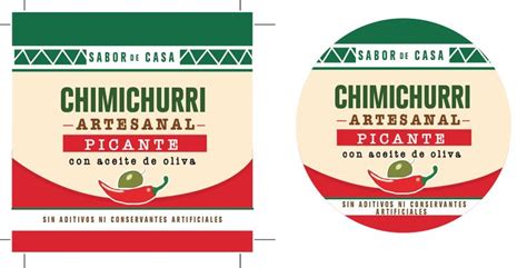 Etiquetas Para Un Producto De Salsa Artesana Embalaje De Frutas