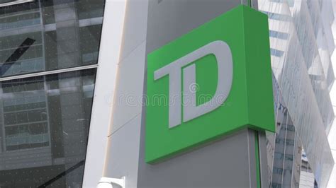 Td Bank Logo In Toronto Canada Toronto Canada April 15 2024 Stock