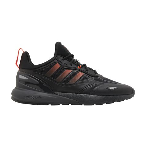 Adidas Zx 2k Boost 2.0 ' Solar Red - Black | Editorialist