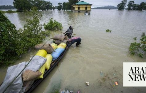 Floods And Landslides Triggered By Heavy Rains In Indias Northeast