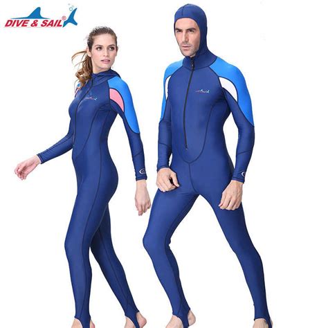 Upf Dive Sail Lycra Diving Suit One Piece Swimsuit Rash Guard Men