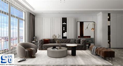 7870 Free Sketchup Living Room Interior Model Download Living Room Interior Neoclassical