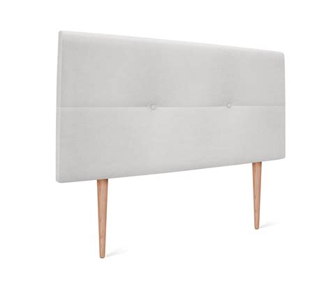 DHOME Tête de lit en tissu Aqualine avec Boutons 95x105cm avec pieds