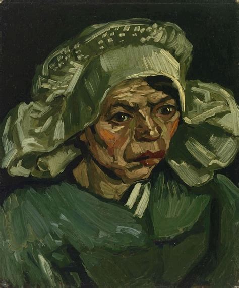 Head Of A Woman Vincent Van Gogh