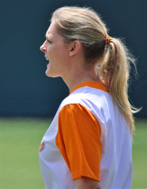 Photos Kellie Harper Throws Out First Pitch At Vols Baseball Game